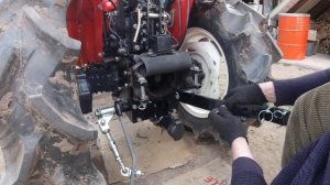 Трехточечная навеска на минитрактор Yanmar Ke-4. (Mitsubishi MT-155). Часть 3.