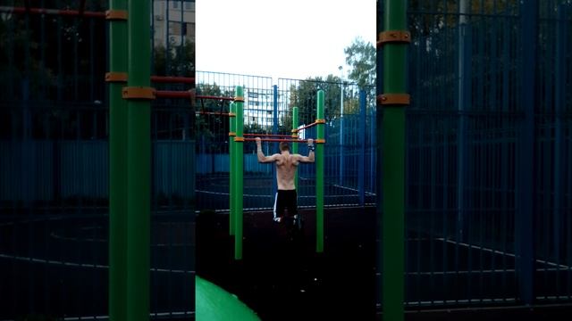 Подтягивания на турнике #широким хватом смотреть онлайн