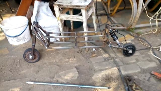 КАК СДЕЛАТЬ ЭЛЕКТО САМОКАТ СВОИМИ РУКАМИ ЗА КОПЕЙКИ С НУЛЯ 350W смотреть онлайн