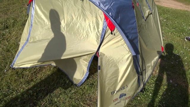Обзор палатки Indiana Hogar 3 с тамбуром смотреть онлайн
