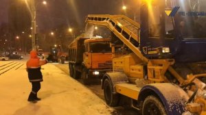 Снегопогрузчик СнП-18 в Екатеринбурге.