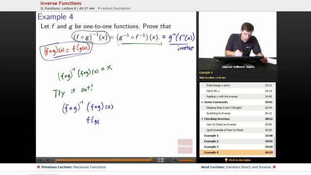 Prove One to One (Injective) Functions смотреть онлайн