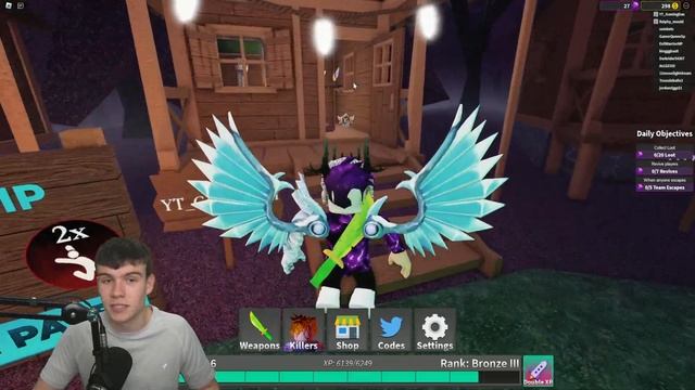 *NEW* ALL WORKING HALLOWEEN UPDATE CODES FOR SURVIVE THE KILLER! ROBLOX SURVIVE THE KILLER CODES смотреть онлайн