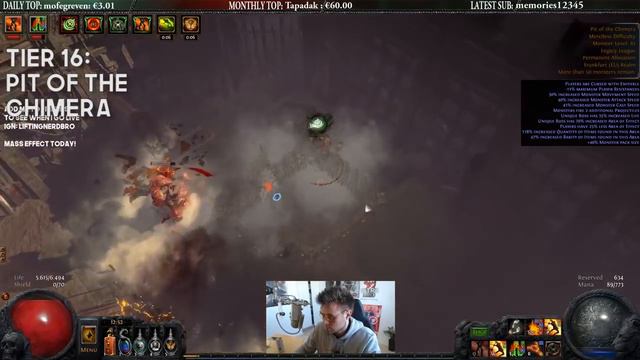 Molten Strike Brutus Lead Sprinkler Build Vs. End-Game Bosses - Path Of Exile