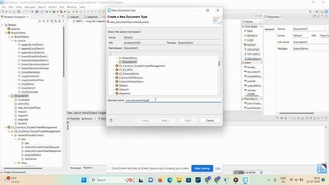 DocumentType In webmethods || Learning webmethods||Using Xml,Xml schema,json,DTD. смотреть онлайн
