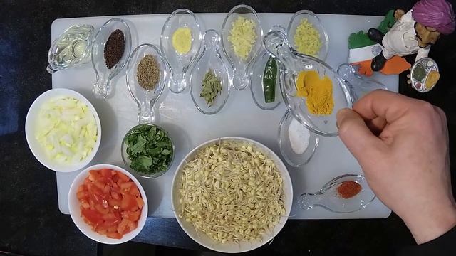 Индийское карри из проростков маша, как его приготовить. Веганское, постное, вкусное, полезное смотреть онлайн