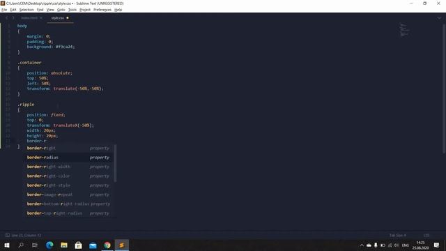 Анимация пульсации с использованием только HTML и CSS смотреть онлайн