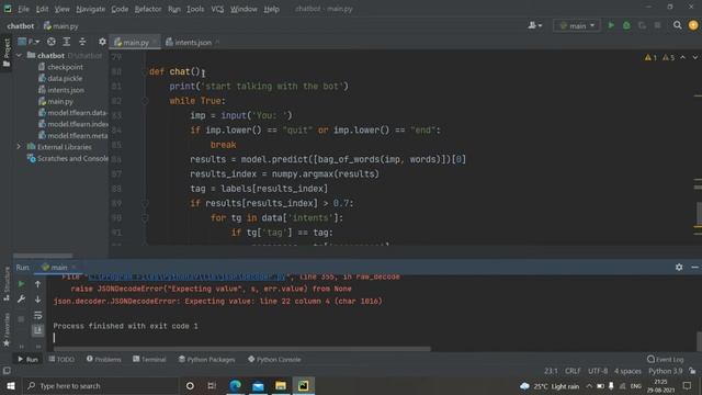 AI Chat Bot - Task 2 - Python project at The Intern Academy смотреть онлайн