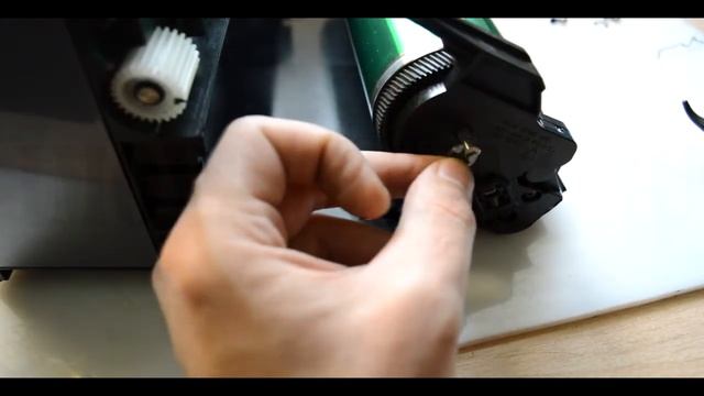 Часть 4 Разборка принтера SAMSUNG CLP-300 Блок проявки,замена барабана