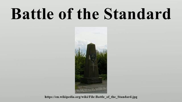 Battle of the Standard смотреть онлайн