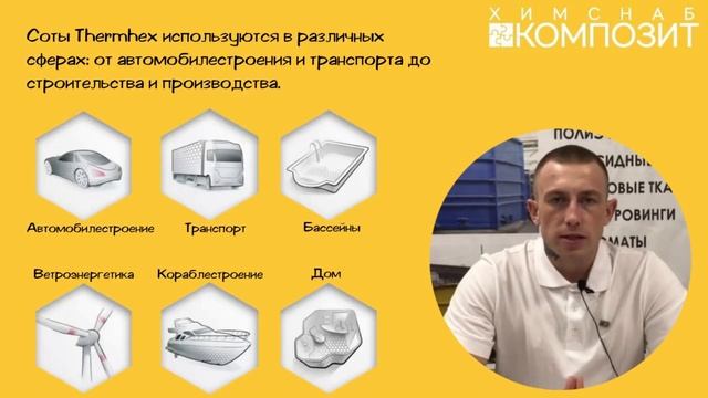 Полипропиленовые соты ThermHex. Соотношение прочности, легкости и упругости. смотреть онлайн