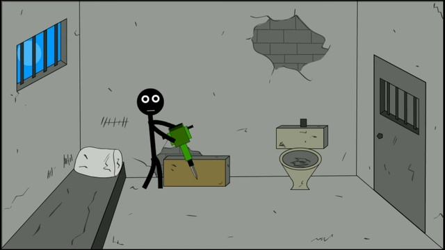 Can I Escape From Prison ? | Stickman Jailbreak Escape 2 | смотреть онлайн