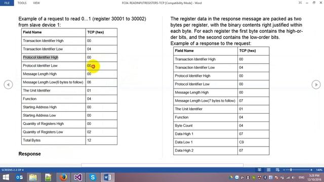 ? Modbus TCP/IP With Visual Basic: Function 04 Read Input Registers смотреть онлайн