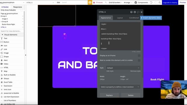 Build Stunning Glassmorphism Designs in Bubble.io with Ease! Watch Now! смотреть онлайн