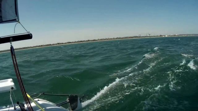 Парусный катамаран KotlinCat 21 Pro. Азовское море. Керчь смотреть онлайн