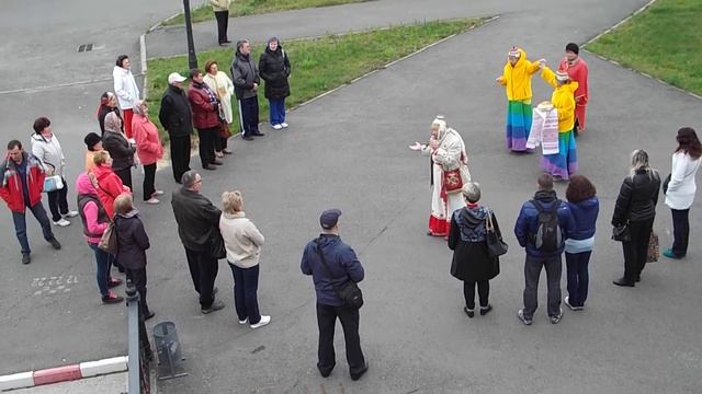 теплоход Герцен.Чебоксары.18 сентября 2014.встреча! смотреть онлайн