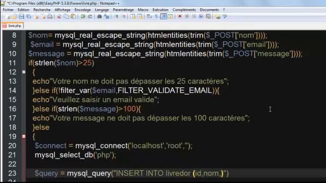 Tutoriel pour apprendre php-mysql (livre-d'or,systeme de commentaire part4) | By NewDzign смотреть онлайн