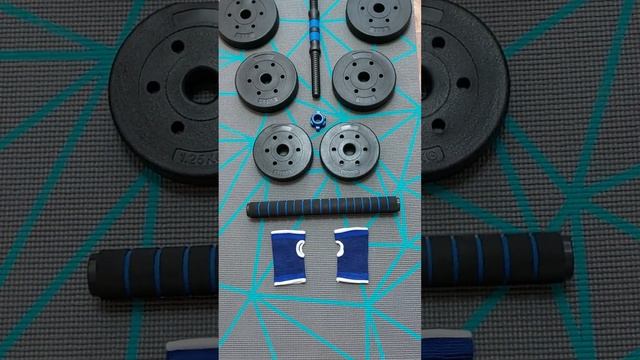 Гантели 10кг.+Штанга (трансформер) смотреть онлайн