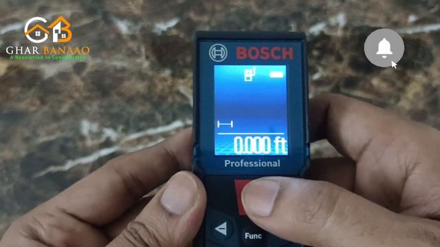 Measurement technology| Bosch GLM 400/GLM 40|Review|Tutorial #gharbanaao #laser смотреть онлайн