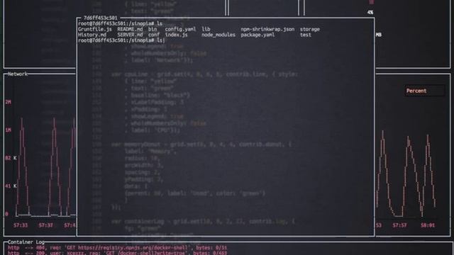 docker shell - console dashboard all the things! смотреть онлайн