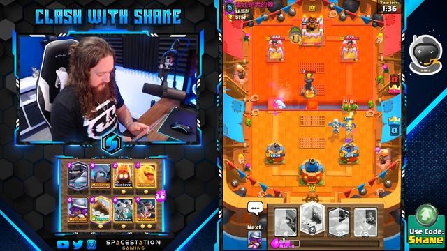 THIS IS 100% BROKEN!! NEW MEGA KNIGHT + MINI PEKKA CYCLE DECK!! Clash Royale Mega Knight Deck смотреть онлайн