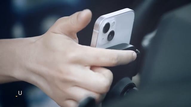 Автомобильный держатель c беспроводной зарядкой BASEUS 15W, в решетку на воздуховод с Алиэкспресс. смотреть онлайн