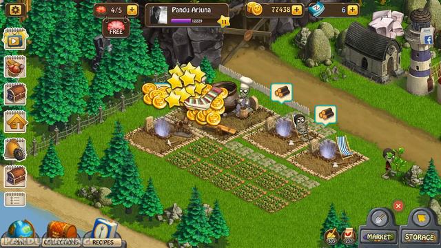 Zombie Castaways / Big Land Gameplay iOS / Android PART 2 смотреть онлайн