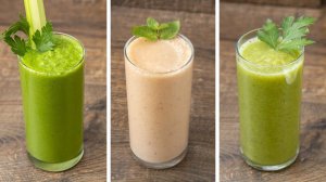 Ешь и Худей! 3 Рецепта ЛЕГКИХ Смузи! ОЧЕНЬ Быстро, Вкусно и Полезно, в блендере от RAWMID