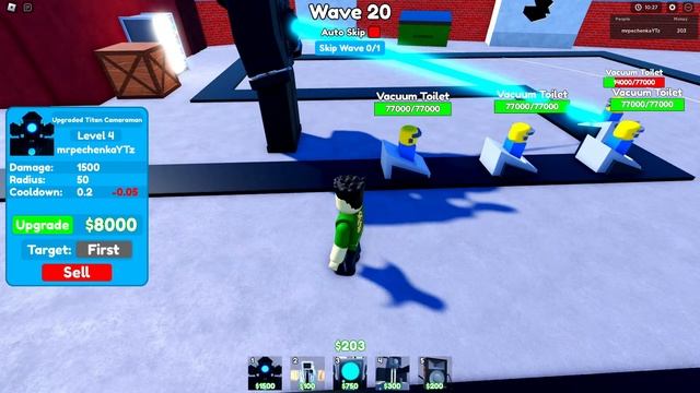 ТОИЛЕТ ТОВЕР ДЕФЕНС ВЕРНУЛСЯ! НОВАЯ АРМИЯ СКИБИДИ ТУАЛЕТОВ ROBLOX TOILET TOWER DEFENCE РОБЛОКС смотреть онлайн