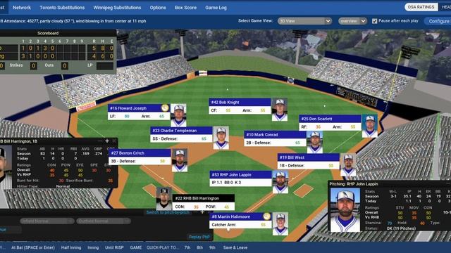 Out Of The Park Baseball '18 - Episode 5 - The Last Game Of The Regular Season