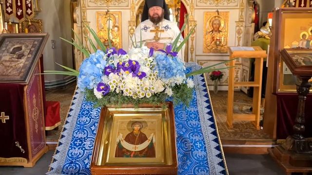Проповедь иеромонаха Пантелеимона в праздник Покрова Пресвятой Богородицы, 14.10.2022 смотреть онлайн