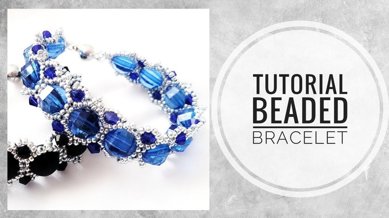 #МК - БРАСЛЕТ ИЗ БИСЕРА | Пошаговый урок смотреть онлайн