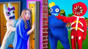 Surviving Every Game Type in 24 Hours with Banbaleena from Garten of Banban in real life!