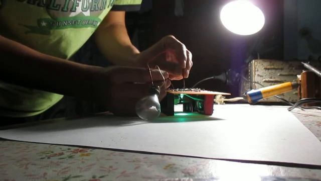 Тест 12 вольтовой обмотки импульсного блока питания смотреть онлайн