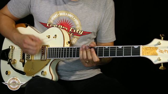 TONE CHECK: Gretsch G6134T-58 Vintage Select White Penguin Guitar Demo | No Talking смотреть онлайн
