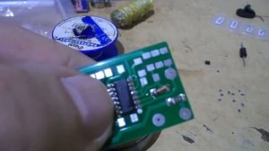 Простейший способ пайки печатных плат с элементами СМД