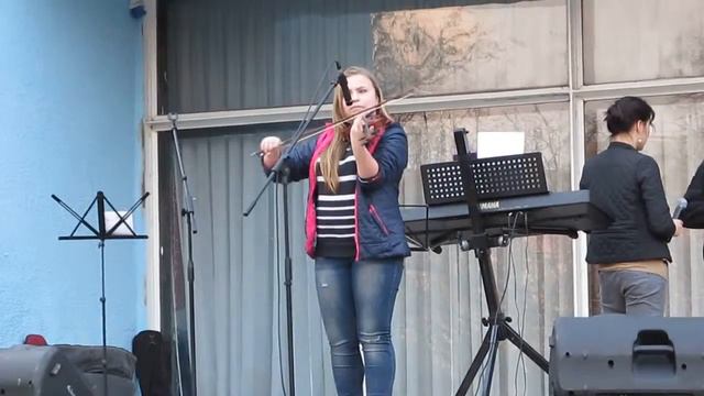 "Мелодия" (М.Скорик) - скрипка, Евангелизация, г.Сумы, 14.04.16 смотреть онлайн