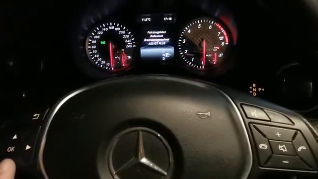 A-Klasse W176/ Parkbremse / Elektronische Handbremse / Wartungsmodus/Servicestellung смотреть онлайн