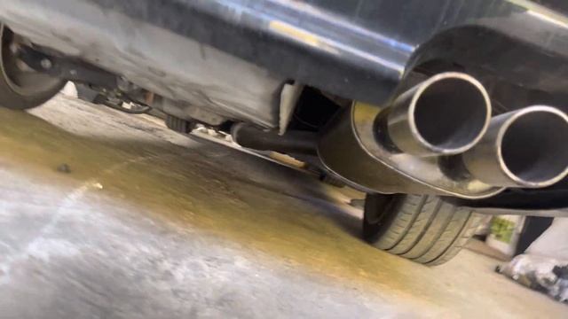 Глушитель от Modellista Jzs171 VX -1jzgte (запуск)