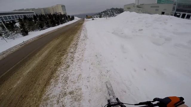 WINTER Urban FREERiDE MTB #5 | GoPro смотреть онлайн
