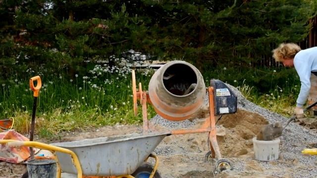 Фундамент своими руками| Бюджетный фундамент 20т.р.| Каркасный дом 6х14 смотреть онлайн