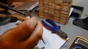 Простой УКВ приемник на микросхеме К174ХА34. Распайка деталей