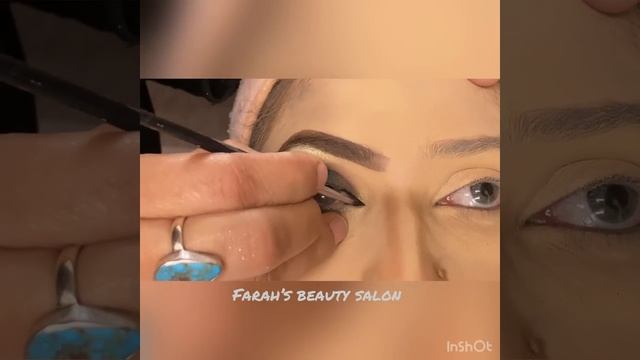 Intense Green Smokey Eyes Makeup Tutorial | Sparkly Glitter Smokey Eyes makeup | Farah’s Salon | смотреть онлайн