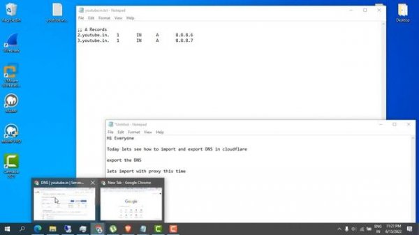 CloudFlare how to Import and Export DNS records