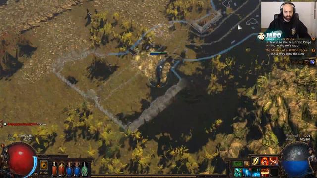 POE directo, nueva liga Abyss #4 смотреть онлайн