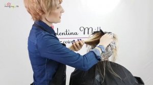 Как сделать мелирование близко к корню?