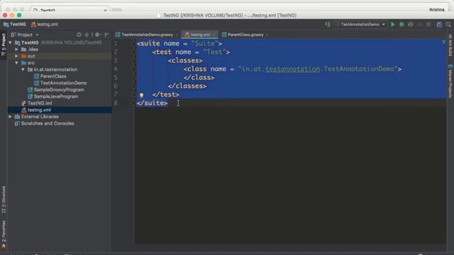 How to Create testng.xml File in Intellij IDEA - 2 ways смотреть онлайн