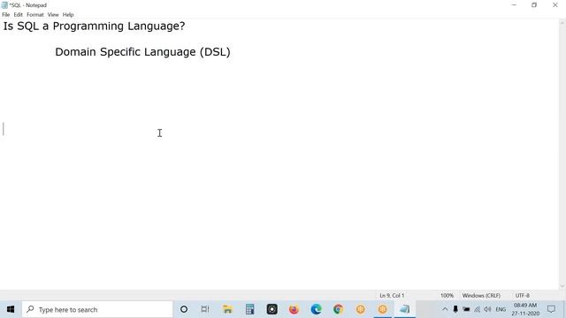 Is SQL a Programming Language? | SQL Knowledge for Beginners | G C Reddy | смотреть онлайн