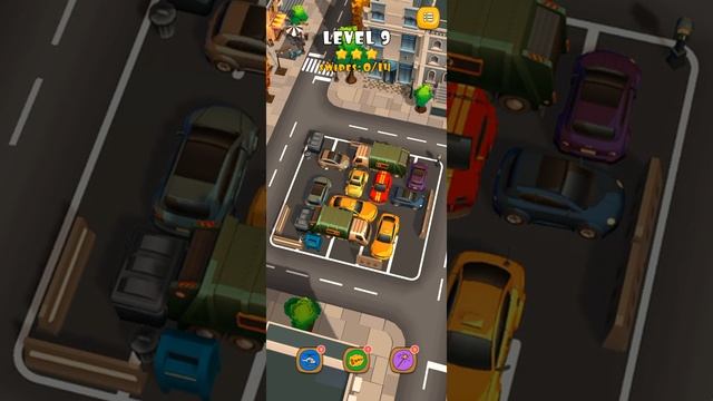 Parking Swipe (by 17Studio) - free offline car parking puzzle game for Android and iOS - gameplay. смотреть онлайн