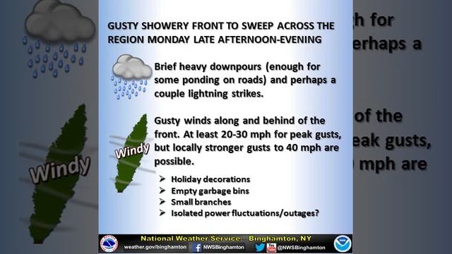 Weather Impacts Briefing NWS Binghamton Sun Dec 13th смотреть онлайн